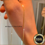 Collier Pierre de Naissance Femme, les 12 couleurs disponibles, bijou doré acier inoxydable 316L Maison du Collier