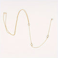 collier dos nu 4 strass separes dore femme robe dos nu maison du collier