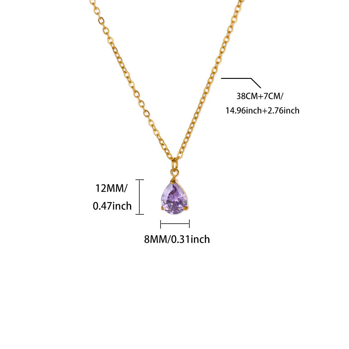 Collier Goutte de Lumière