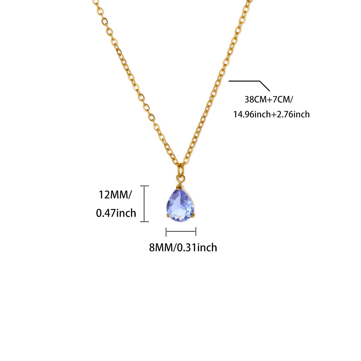 Collier Goutte de Lumière