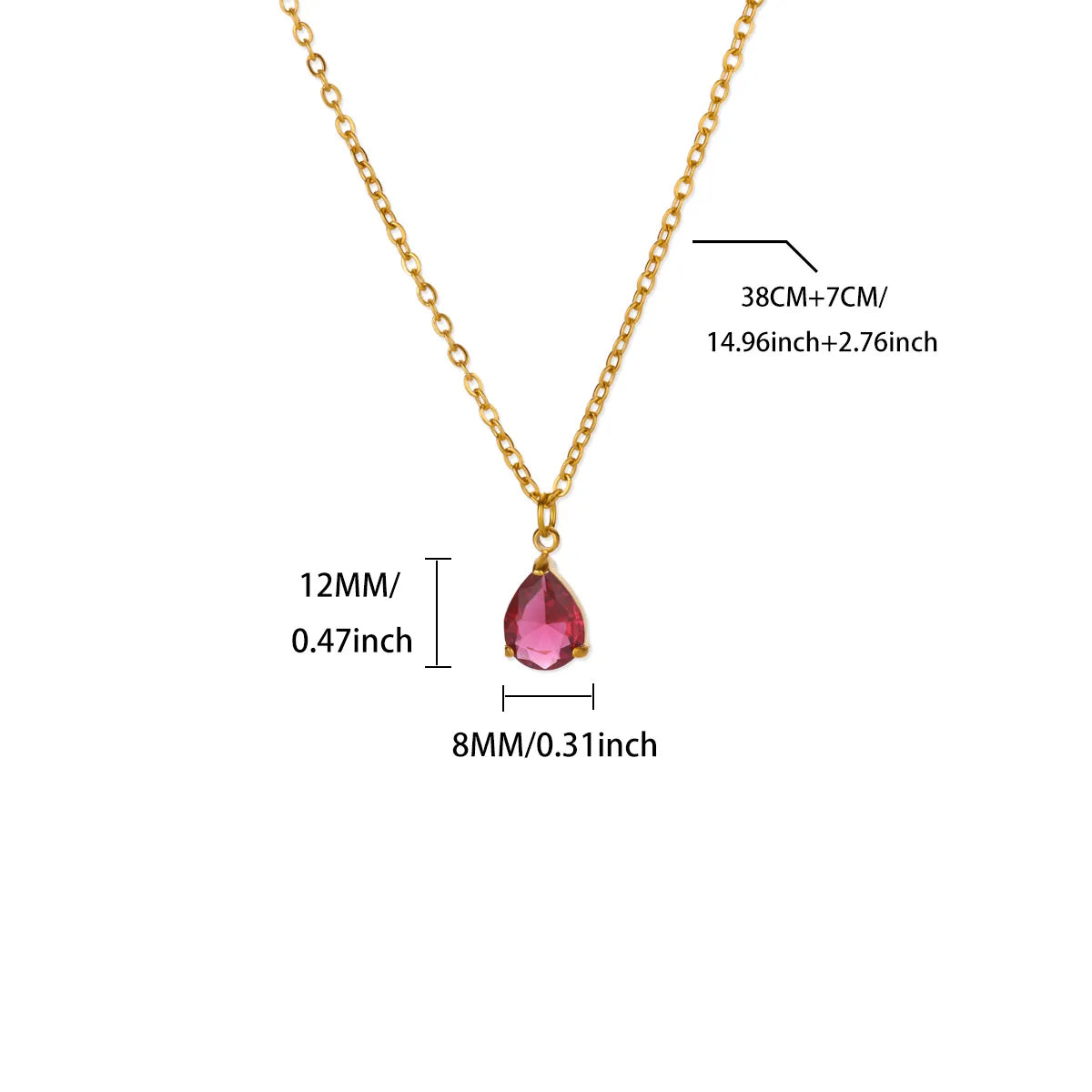 Collier Goutte de Lumière