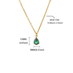 Collier goutte de lumière blanc nacré femme — pendentif pierre élégant