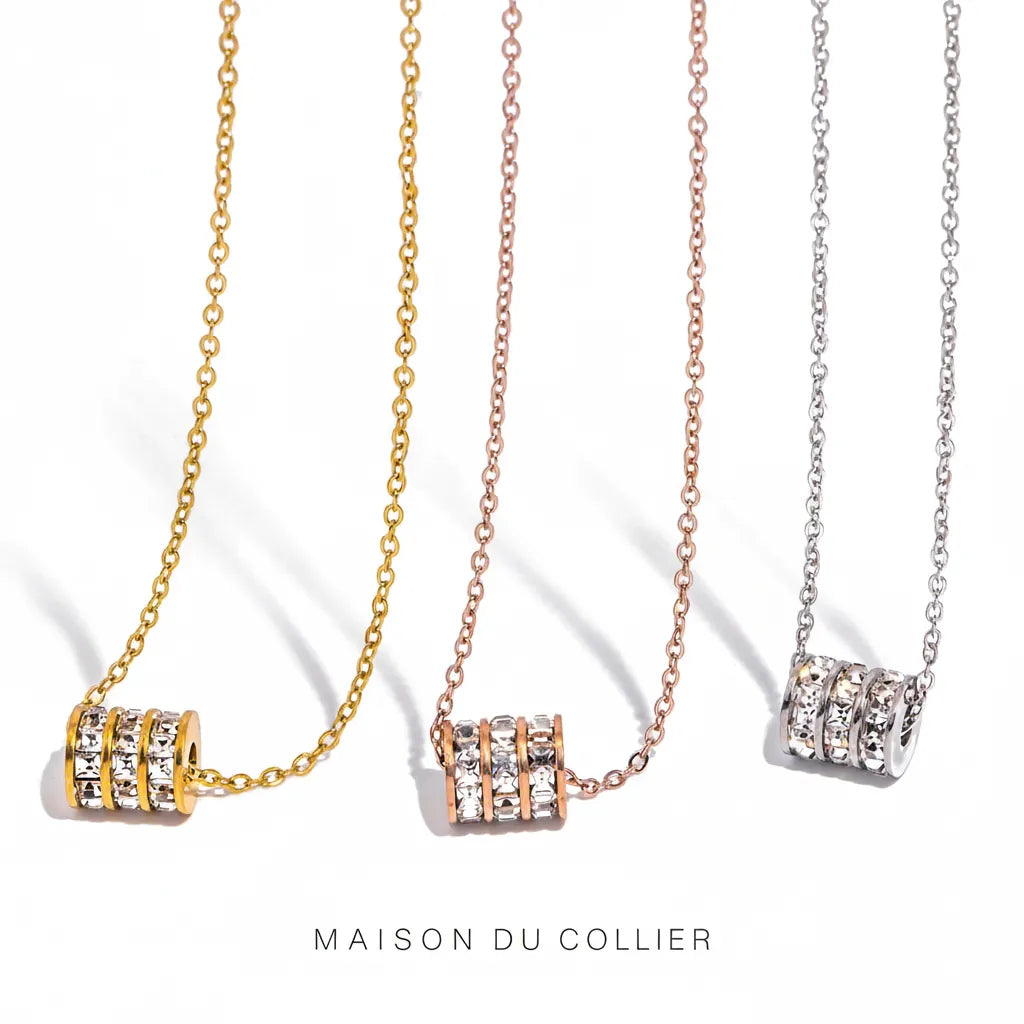 Collier Lumière Cylindre