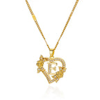 Collier initiale dorée ras de cou — acier inoxydable Maison du Collier