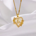 Collier avec une lettre dorée — bijou initiale personnalisé femme Maison du Collier
