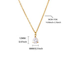collier goutte de lumiere femme cadeau bijou dore maison du collier