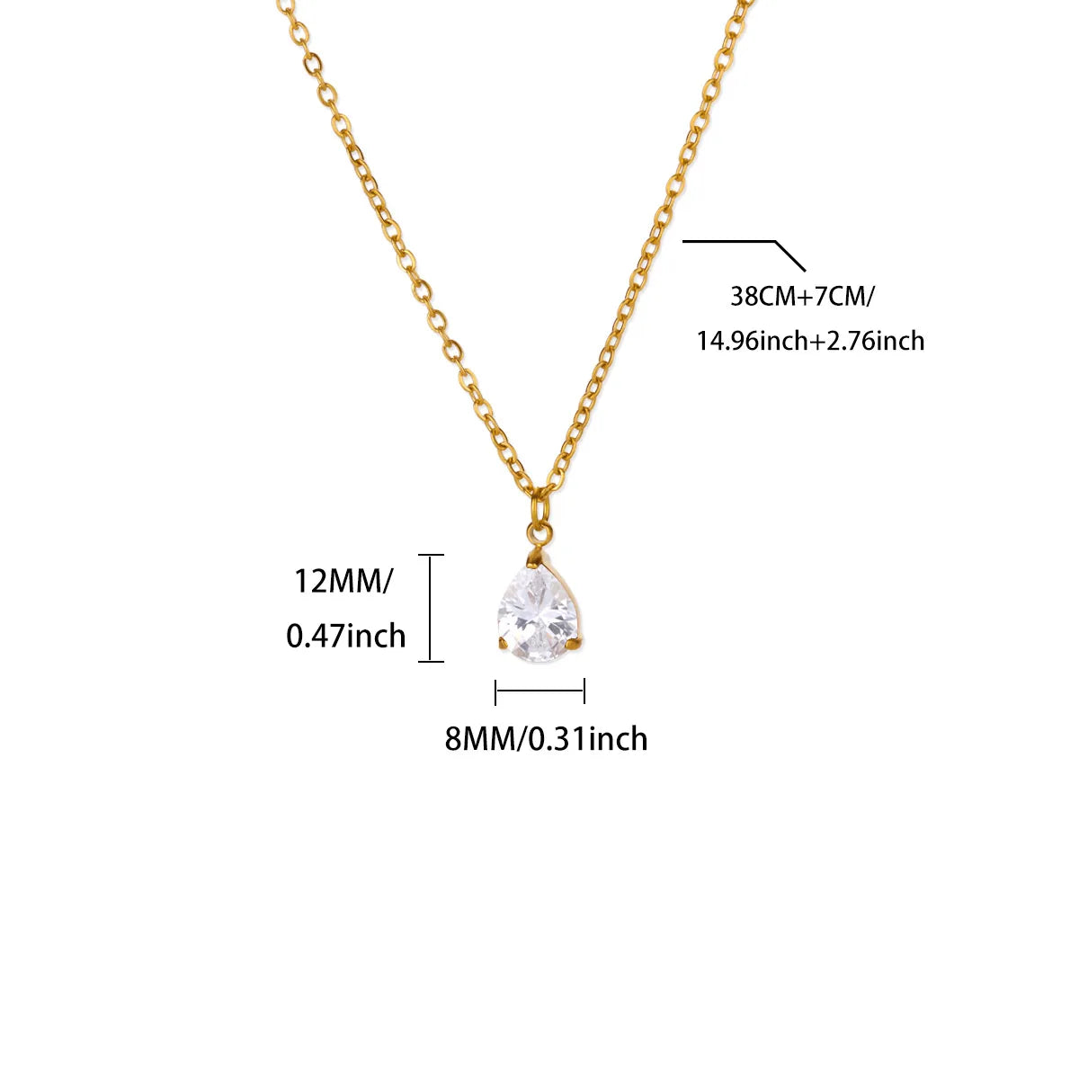 Collier Goutte de Lumière