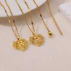 Collier initiale doré toutes lettres A à Z — bijou femme Maison du Collier