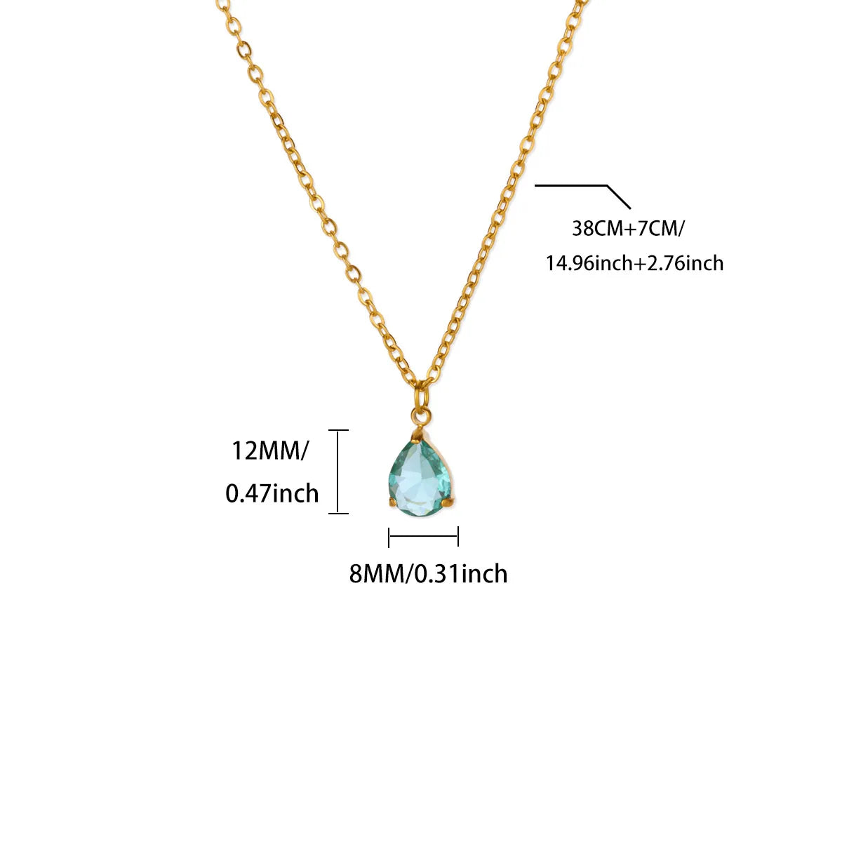 Collier Goutte de Lumière
