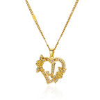 Collier lettre dorée femme — bijou initiale acier inoxydable Maison du Collier