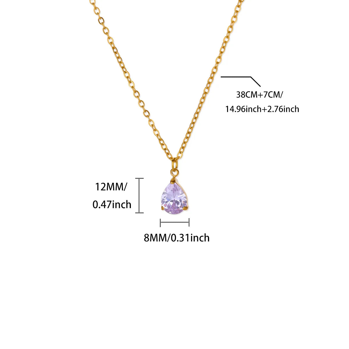 Collier Goutte de Lumière
