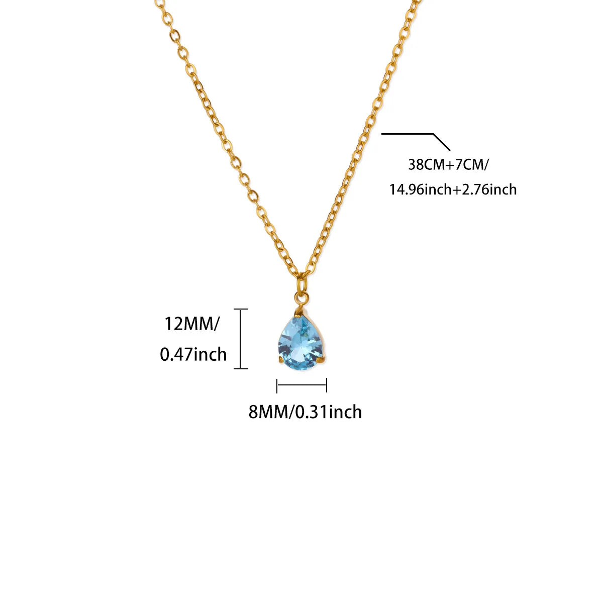 Collier Goutte de Lumière