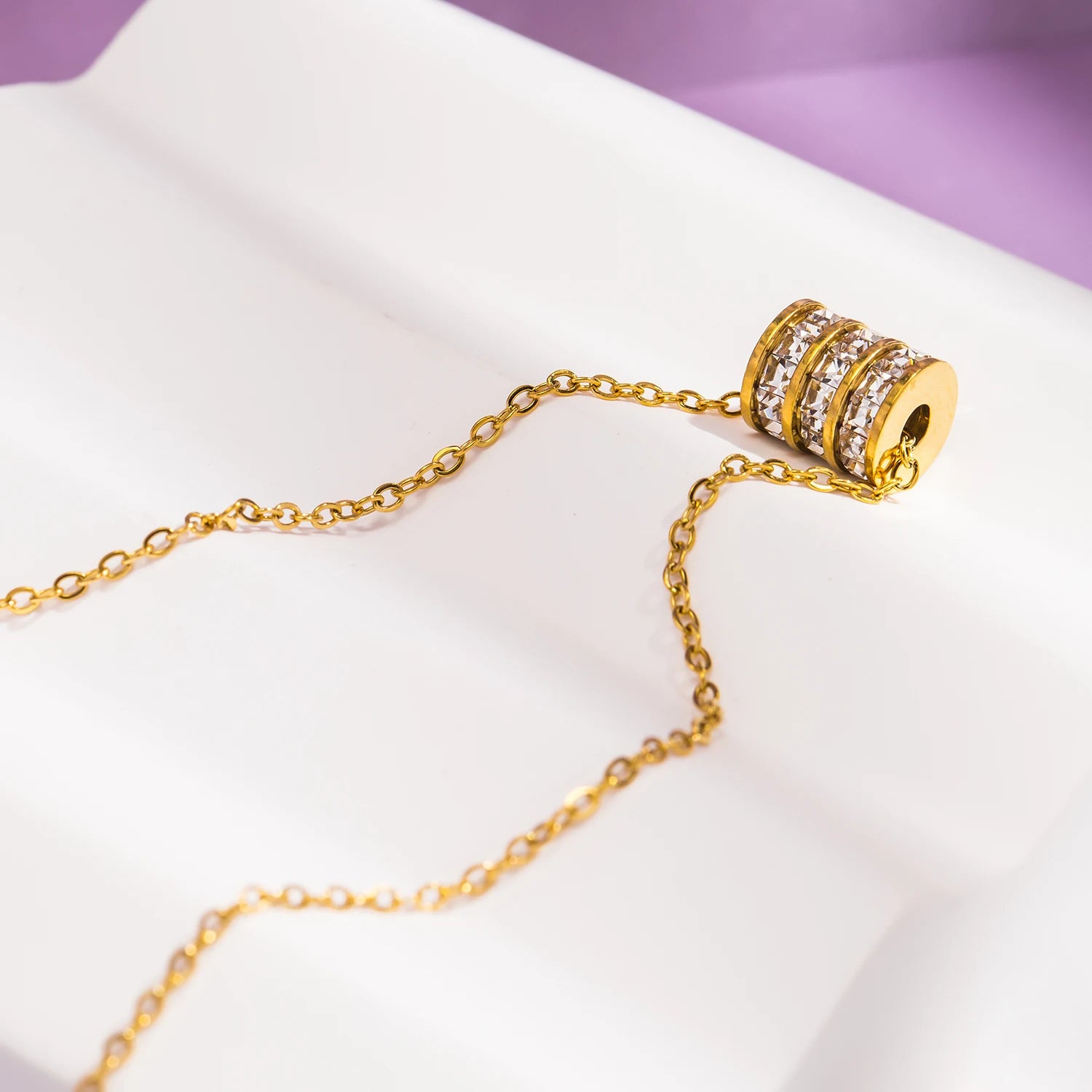 Collier Lumière Cylindre