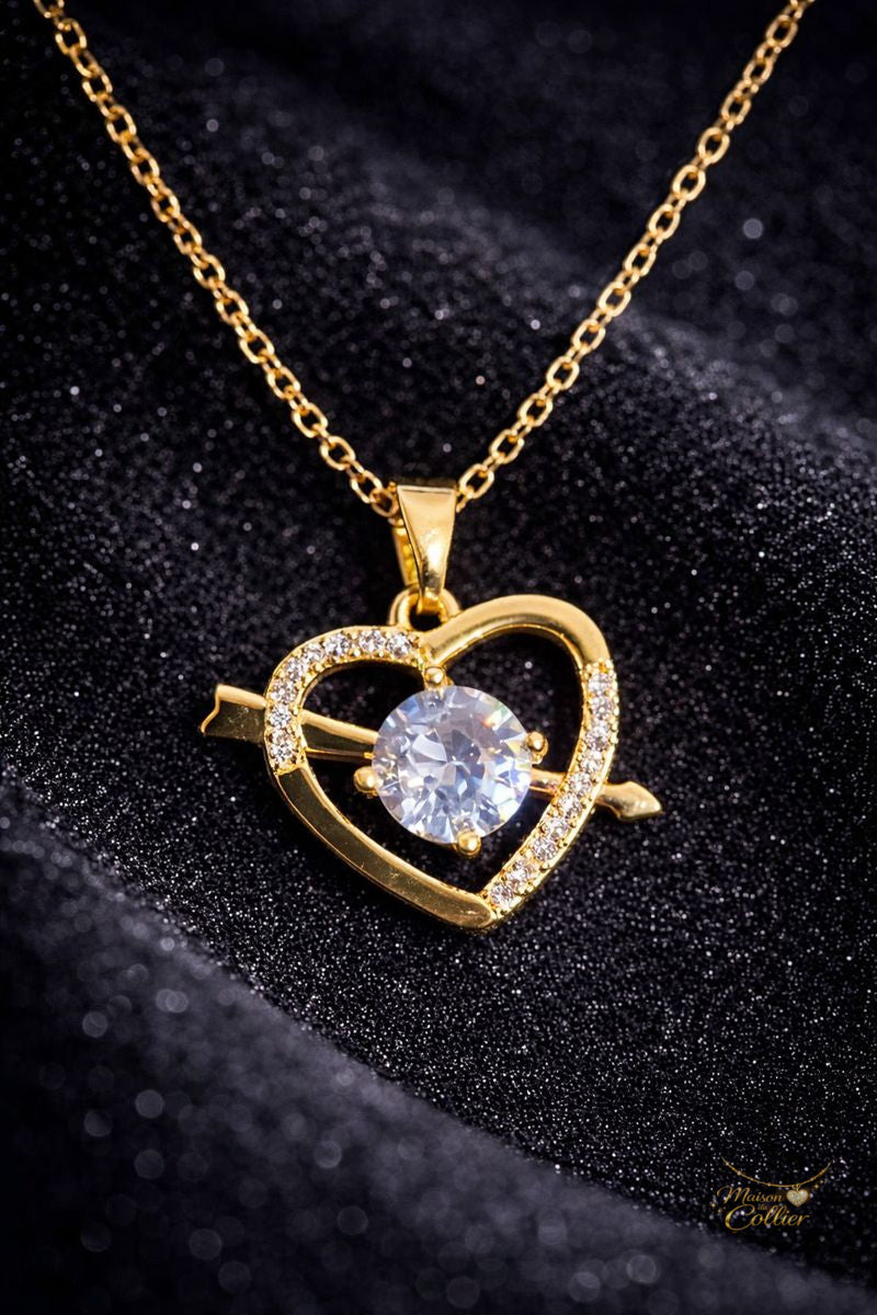 Collier Célestia avec logo Maison du Collier