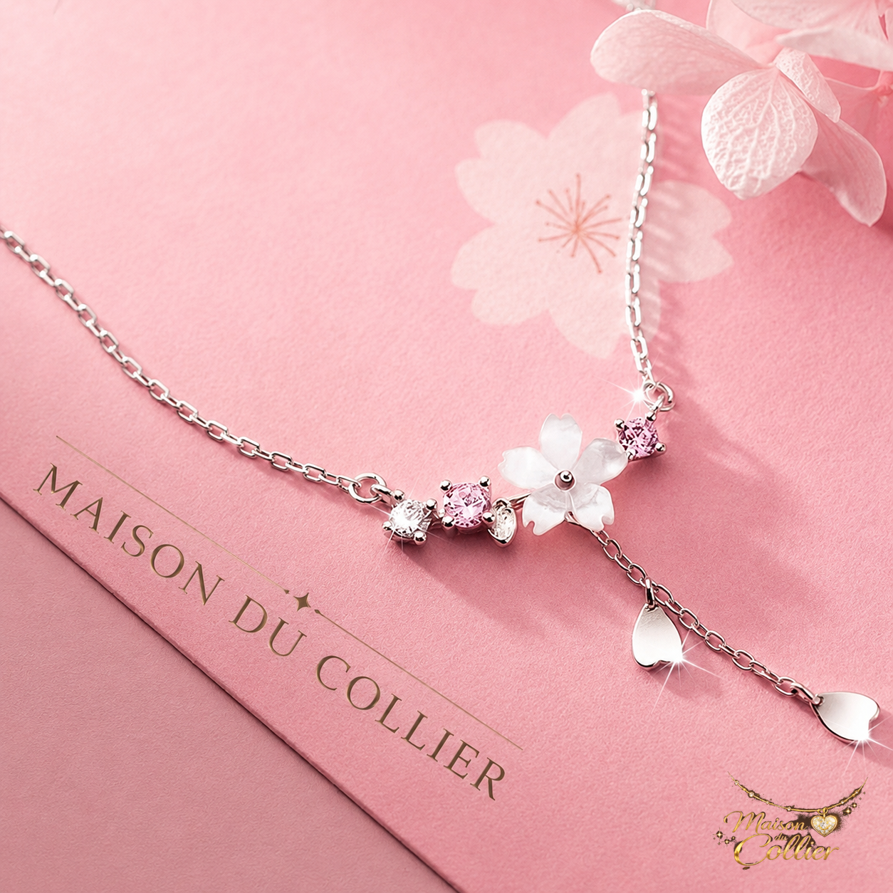 Collier Fleur de Vie Argent 925 - Collection Luxe – Maison du Collier