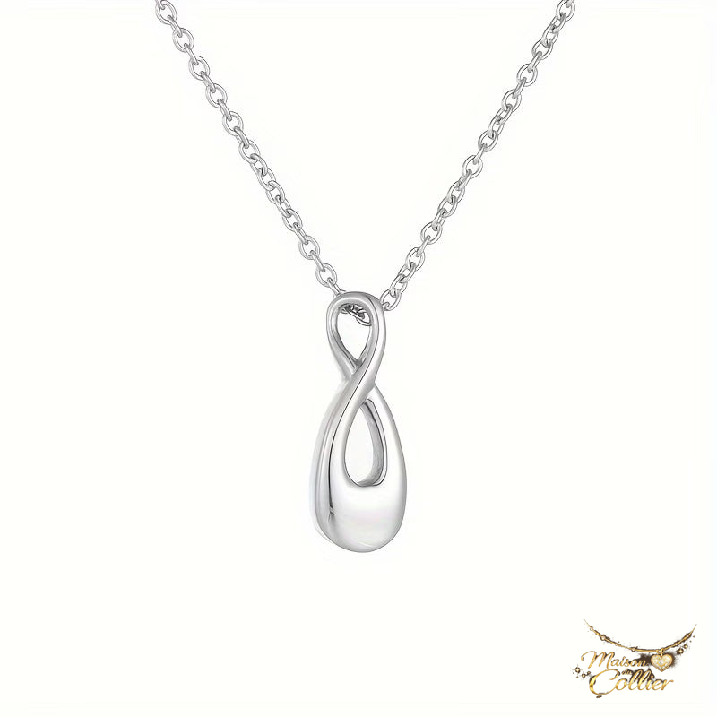 Collier Infini Souvenir Argenté – Maison du Collier