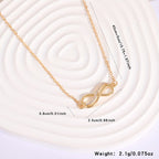 collier infini or idee cadeau femme maison du collier