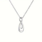 Collier infini souvenir argenté femme - Maison du Collier