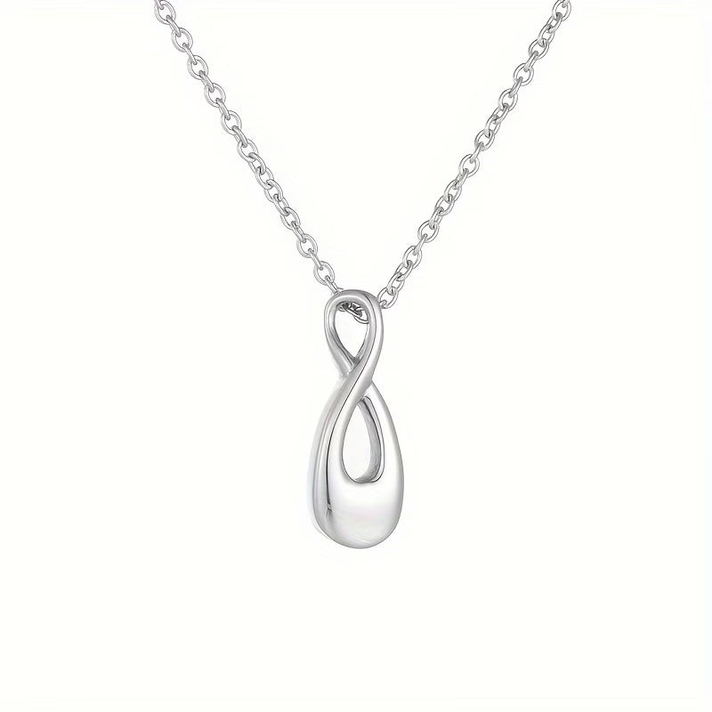 Collier infini souvenir argenté femme - Maison du Collier