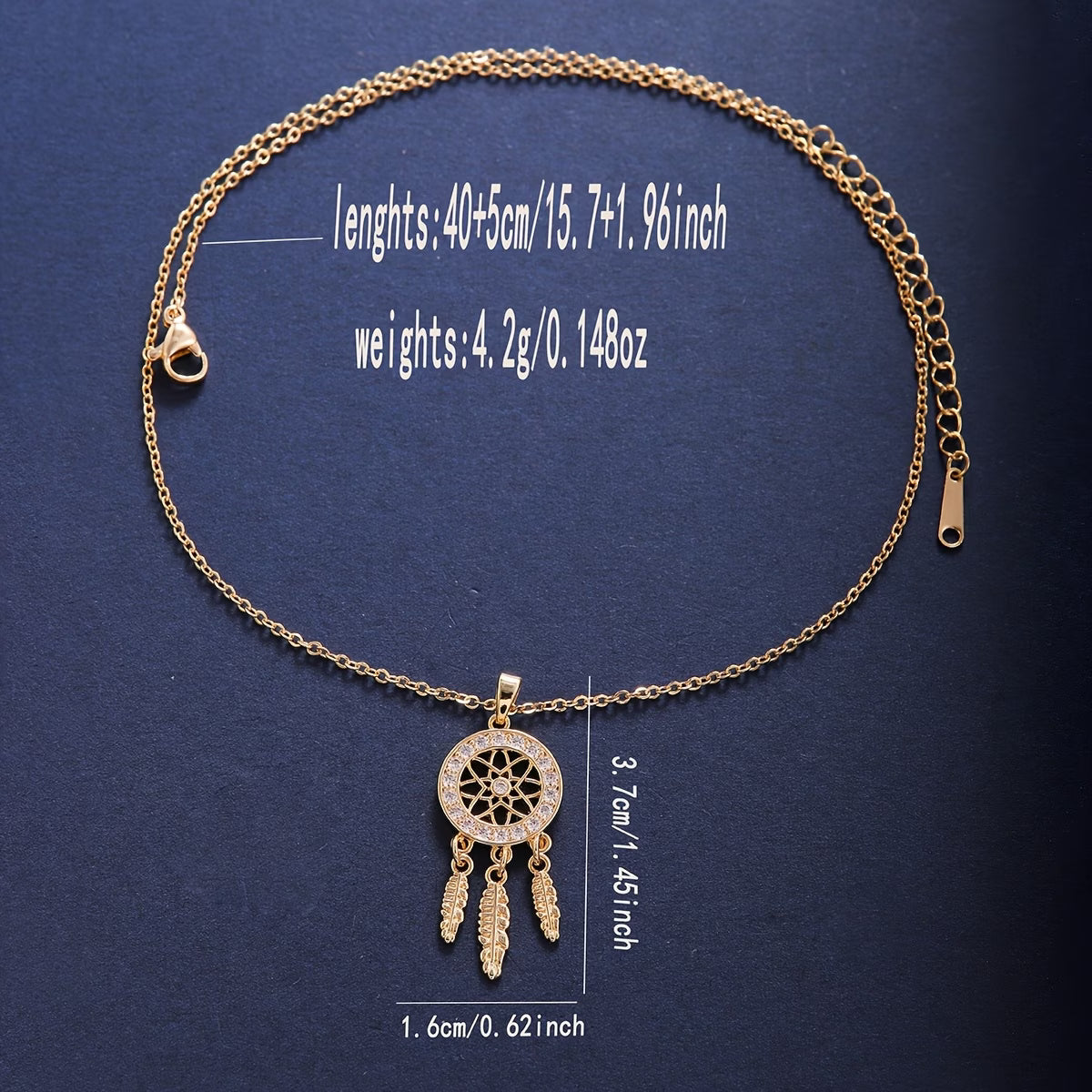 Collier doré femme idée cadeau - Maison du Collier DIMMENTION