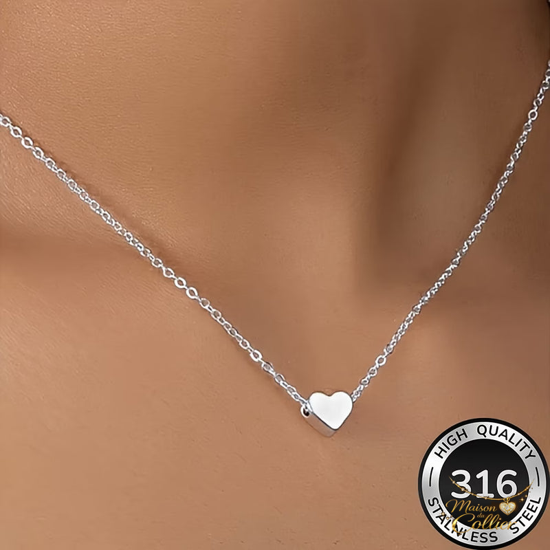Collier Petit Cœur — L'Essentiel – Maison du Collier
