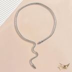 Collier Serpent Argenté – Maison du Collier