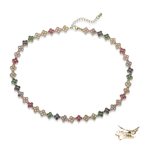 Collier Trèfle Nacre — Porte-Bonheur Multicolore – Maison du Collier