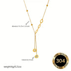 Détail pendentif rond chiffres romains avec cristal — collier doré femme Maison du Collier
